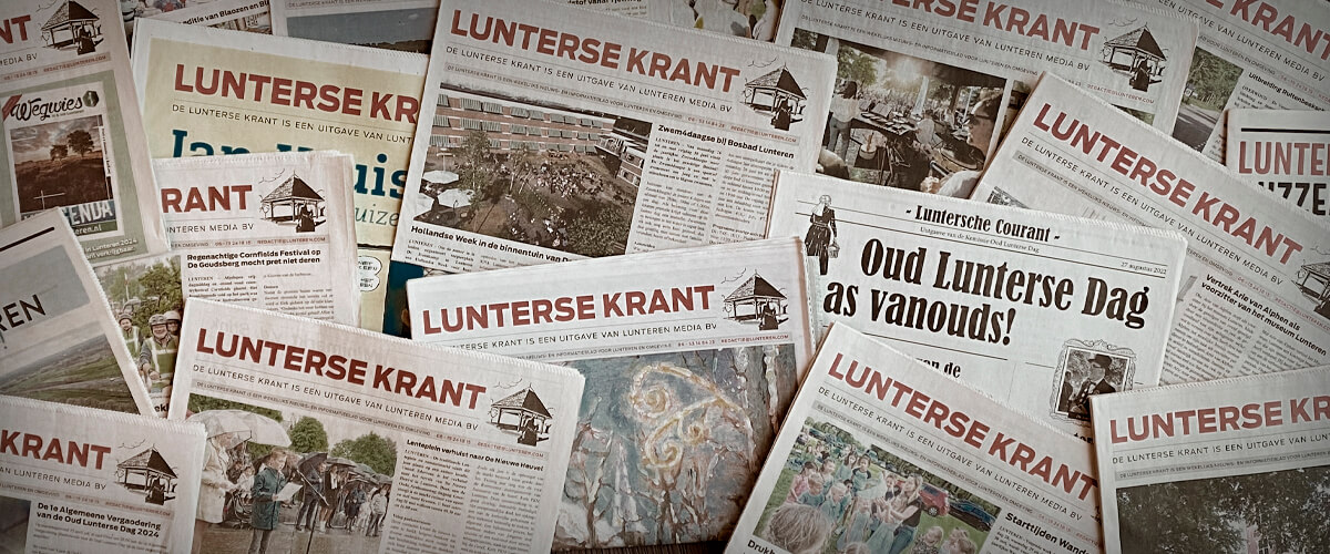 De Lunterse Krant, 25 jaar!